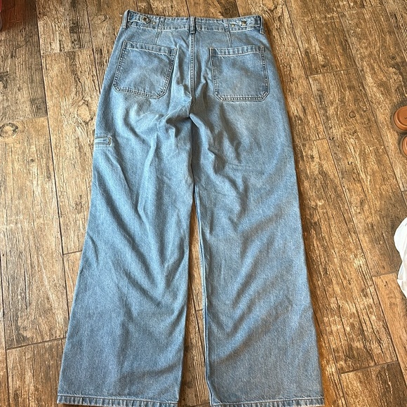 Denim Forum ARITZIA The Lou Hi-rise Jean 7 yrs blue taboo size 30 - Picture 9 of 10